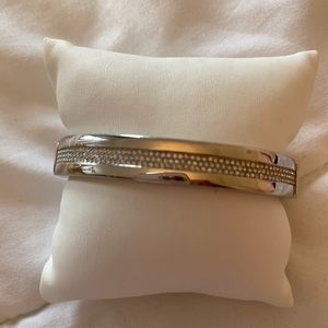 Michael Kors Silver Bracelet with Rhinestones